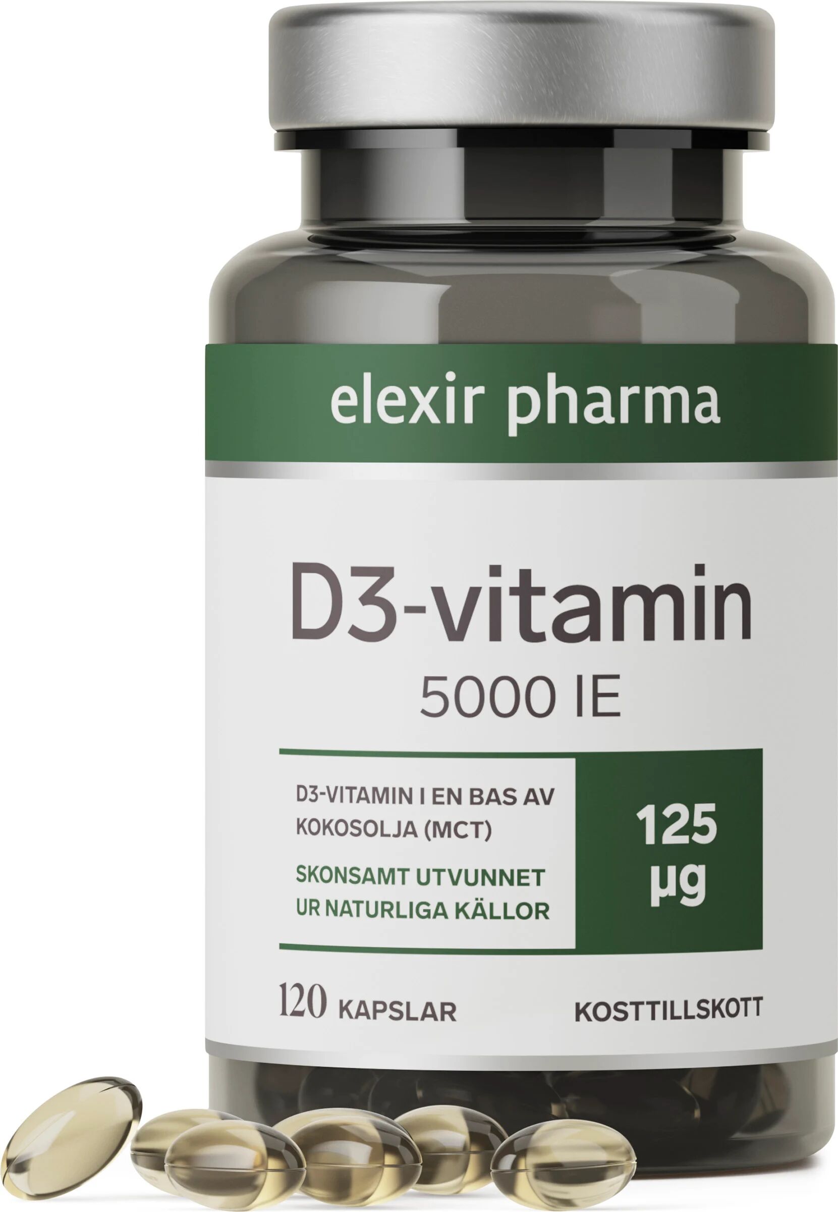 D3-vitamin, 5000 IE