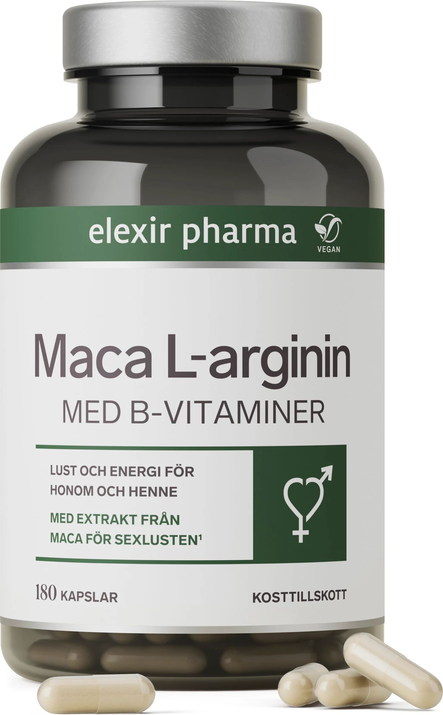 Maca L-arginin 180 kapslar