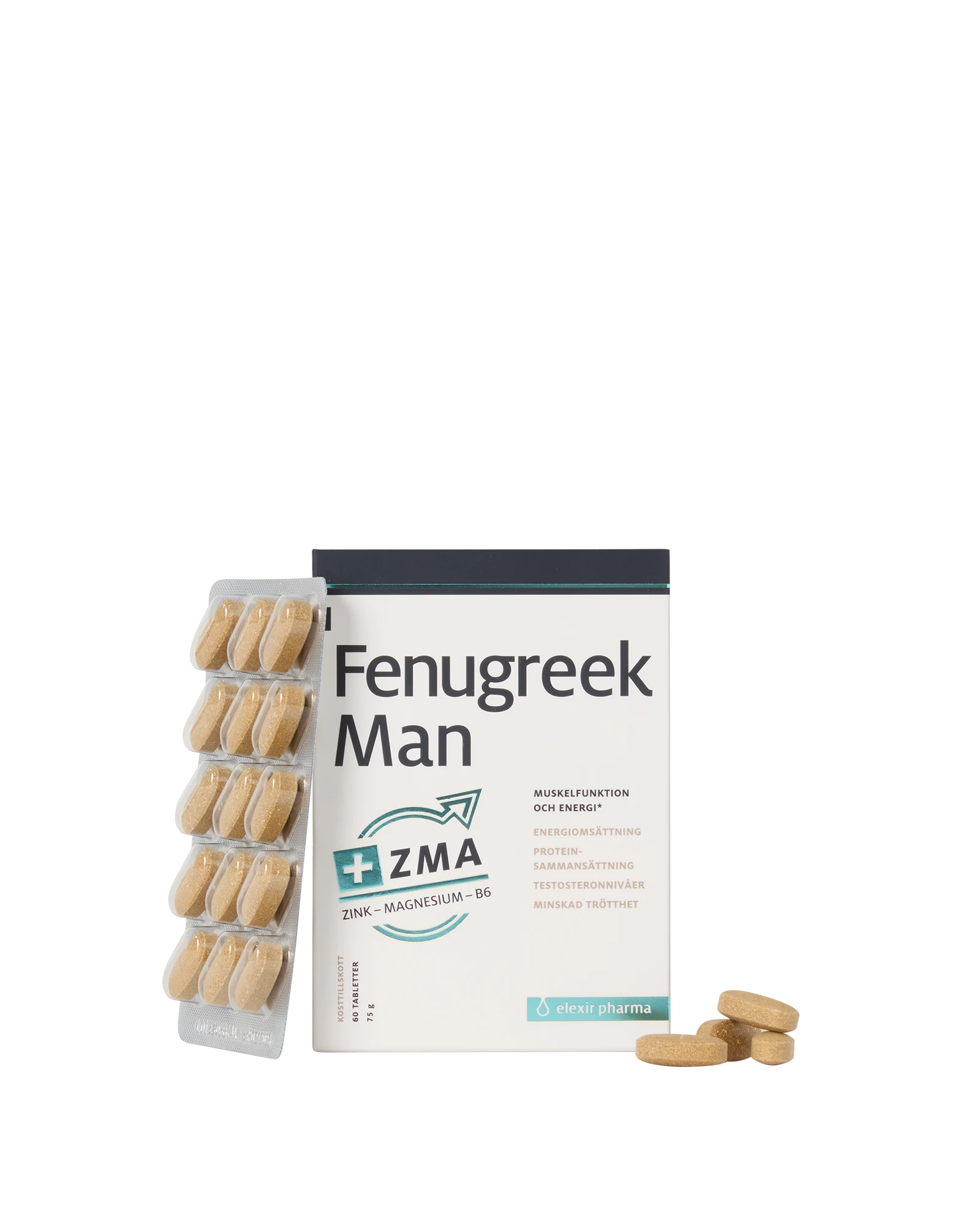 Fenugreek Man Plus ZMA 60 tabletter