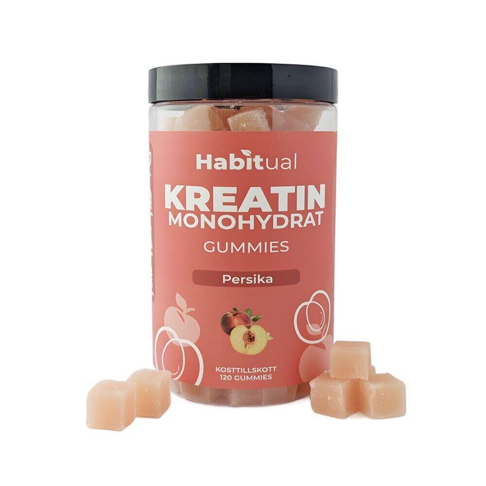 Kreatin gummies peach 120st