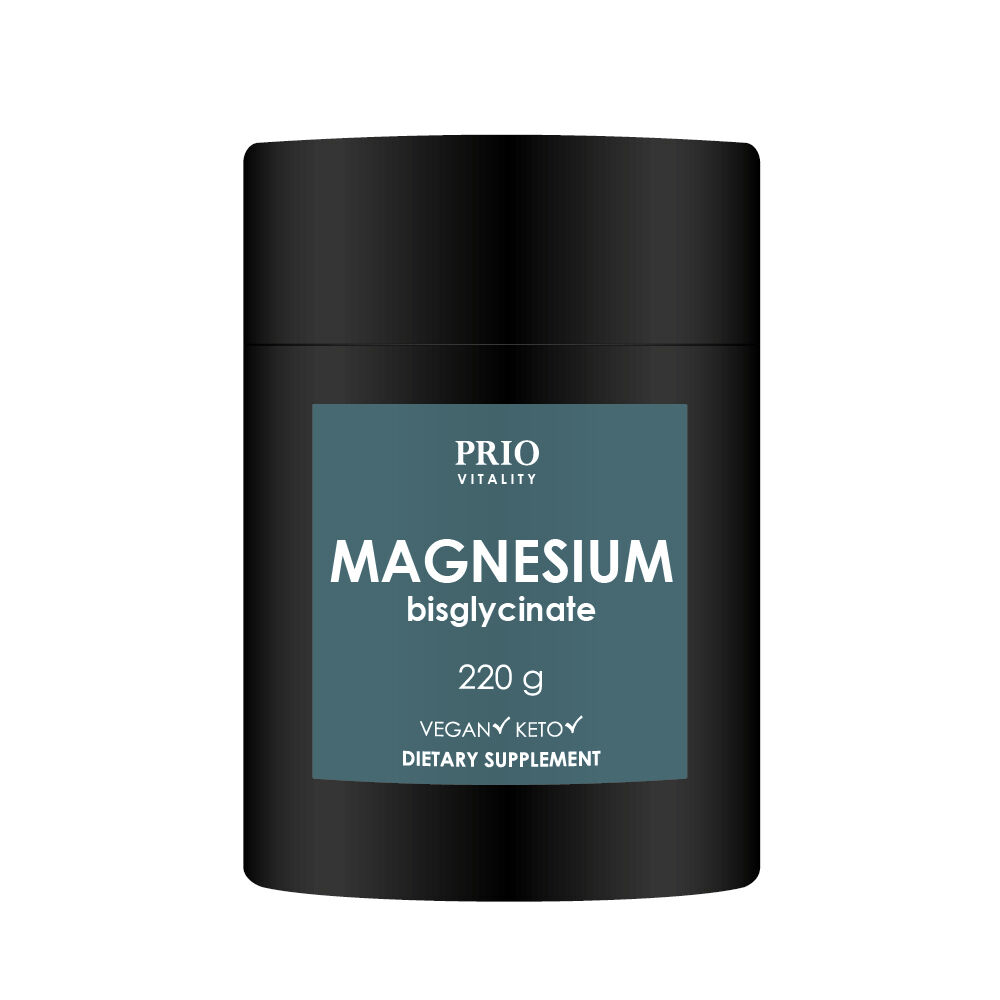Magnesiumbisglycinat pulver 220g