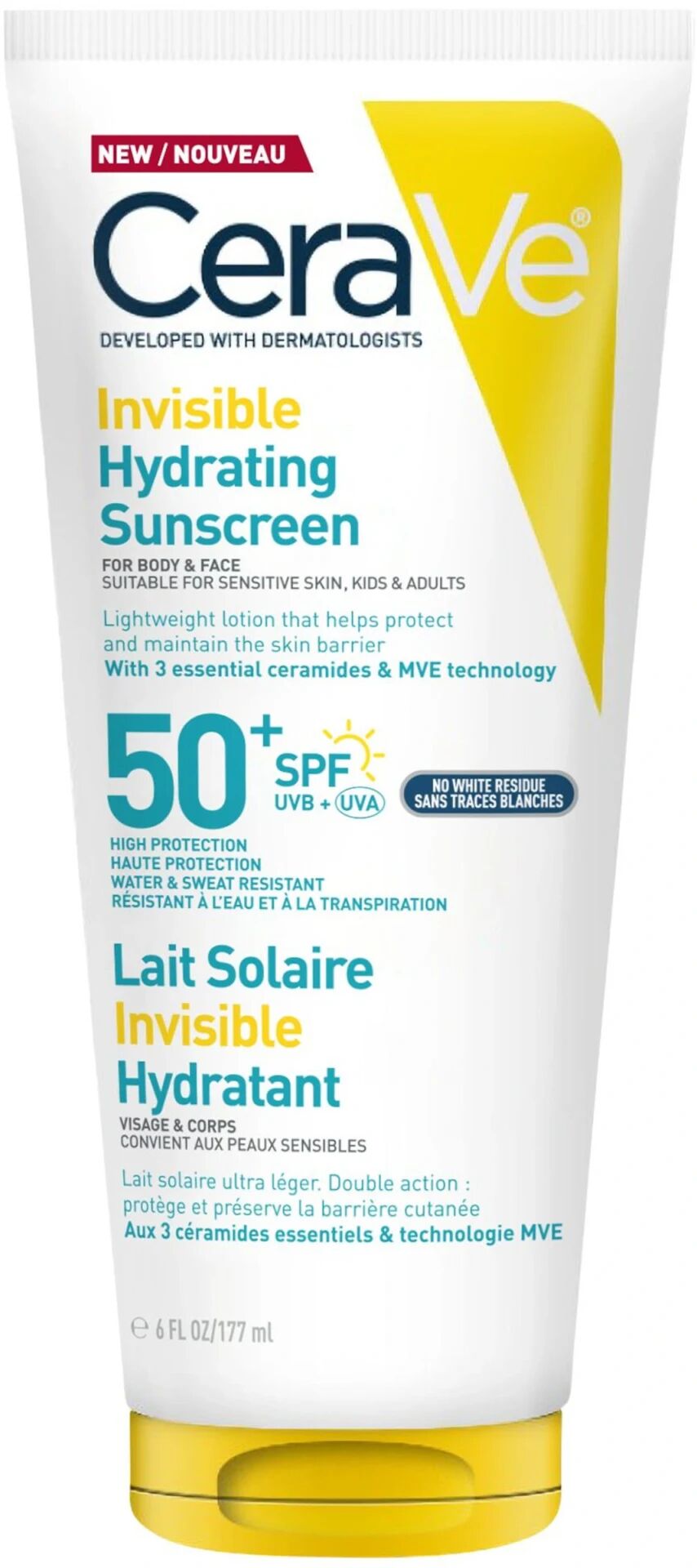 Invisible Hydrating Sunscreen SPF50+ 177ml