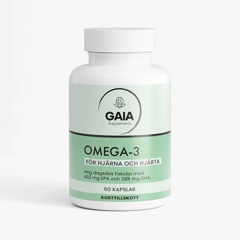 Omega-3 Fiskolja 60 Kapslar