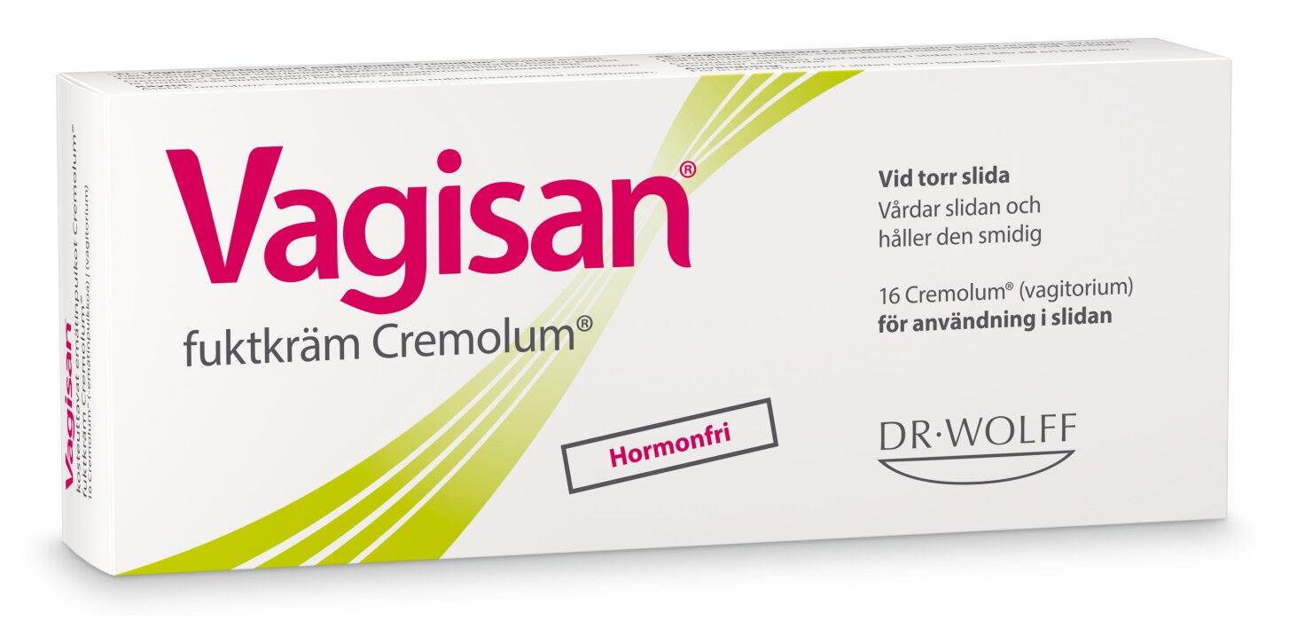 fuktkräm Cremolum vagitorium 16 st