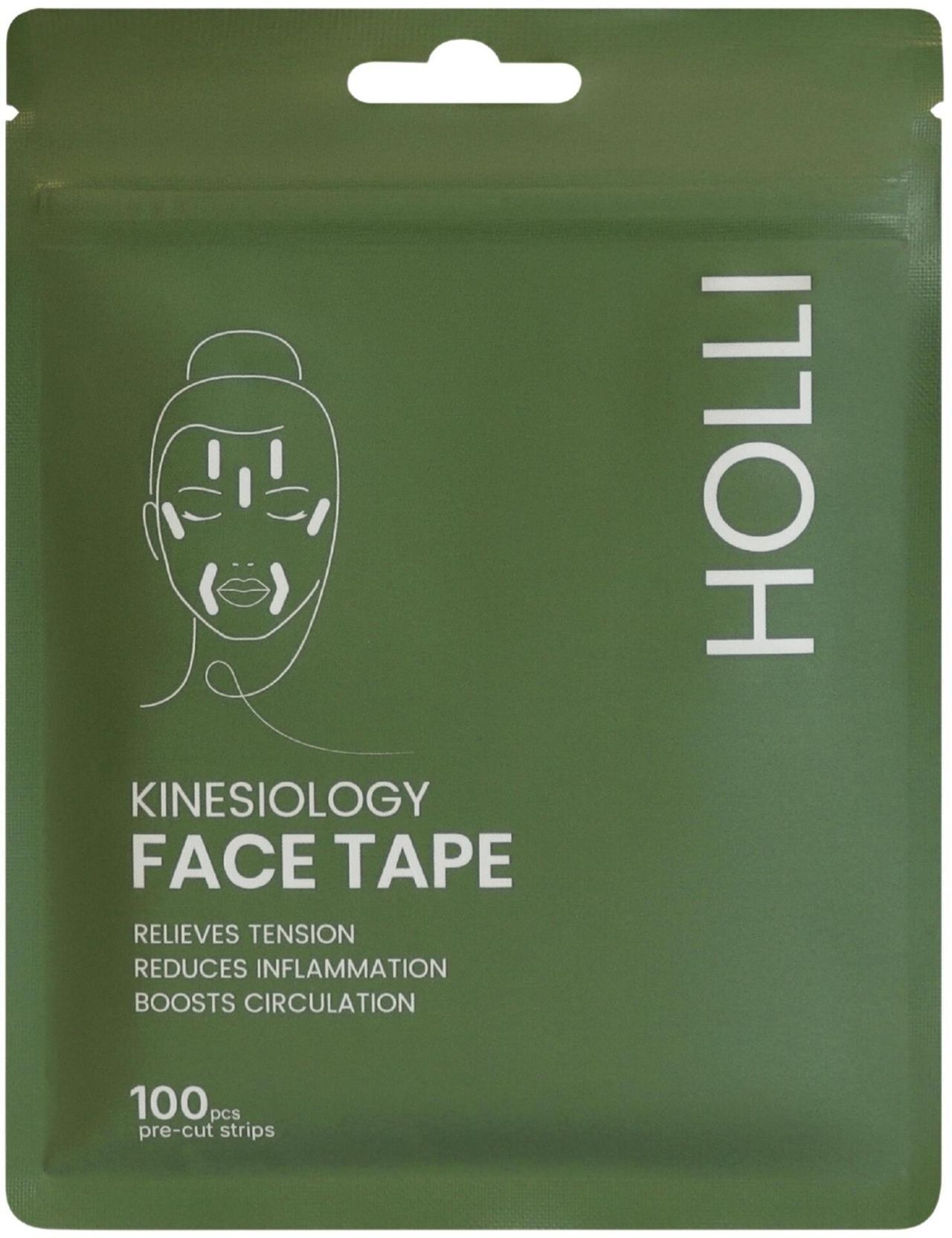 Face Tape Pre-cut Kit 100 st