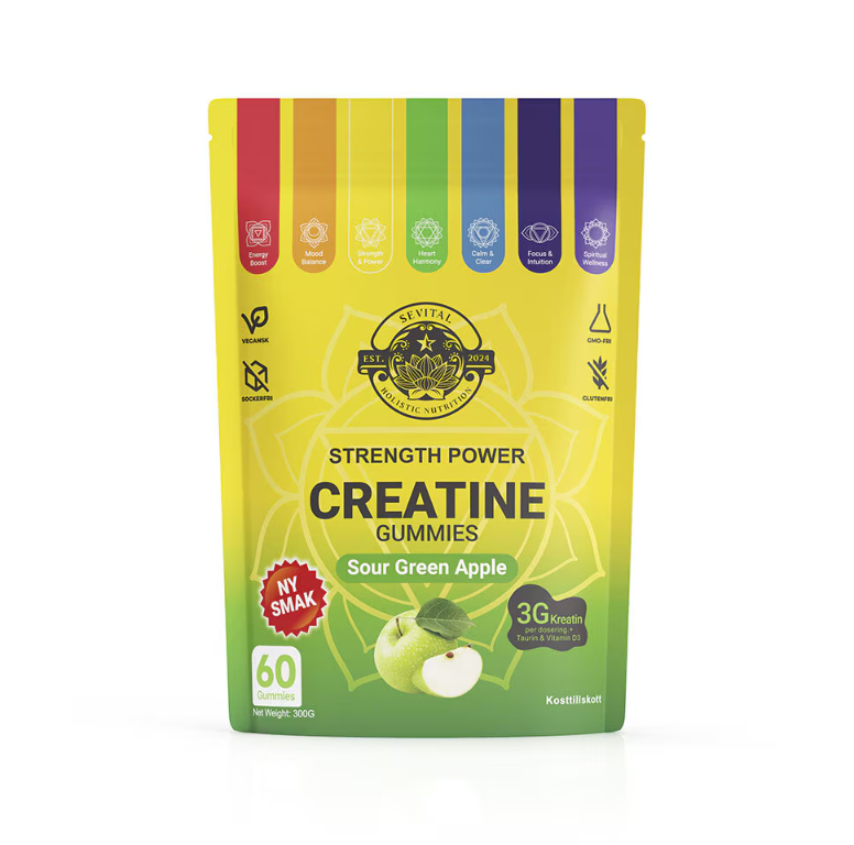 Kreatin Gummies 60st Sour Green Apple