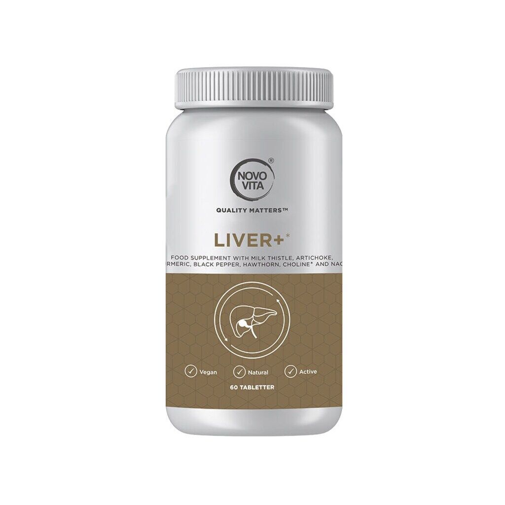 Novo Vita Liver+ 60 tabletter
