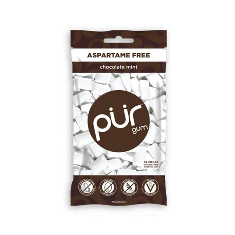 Mint choklad tuggummi påse 55st
