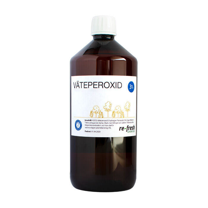 Väteperoxid 3% 1000 ml
