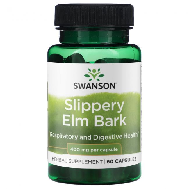 Slippery Elm Bark 400 mg 60 kapslar
