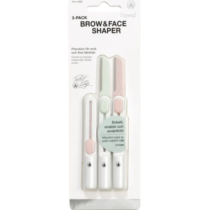 Brow & Face Shaper Retractable 3 st