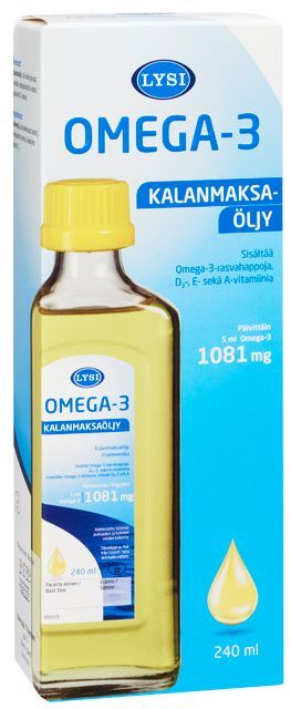 Omega-3 fish oil extract 240 ml
