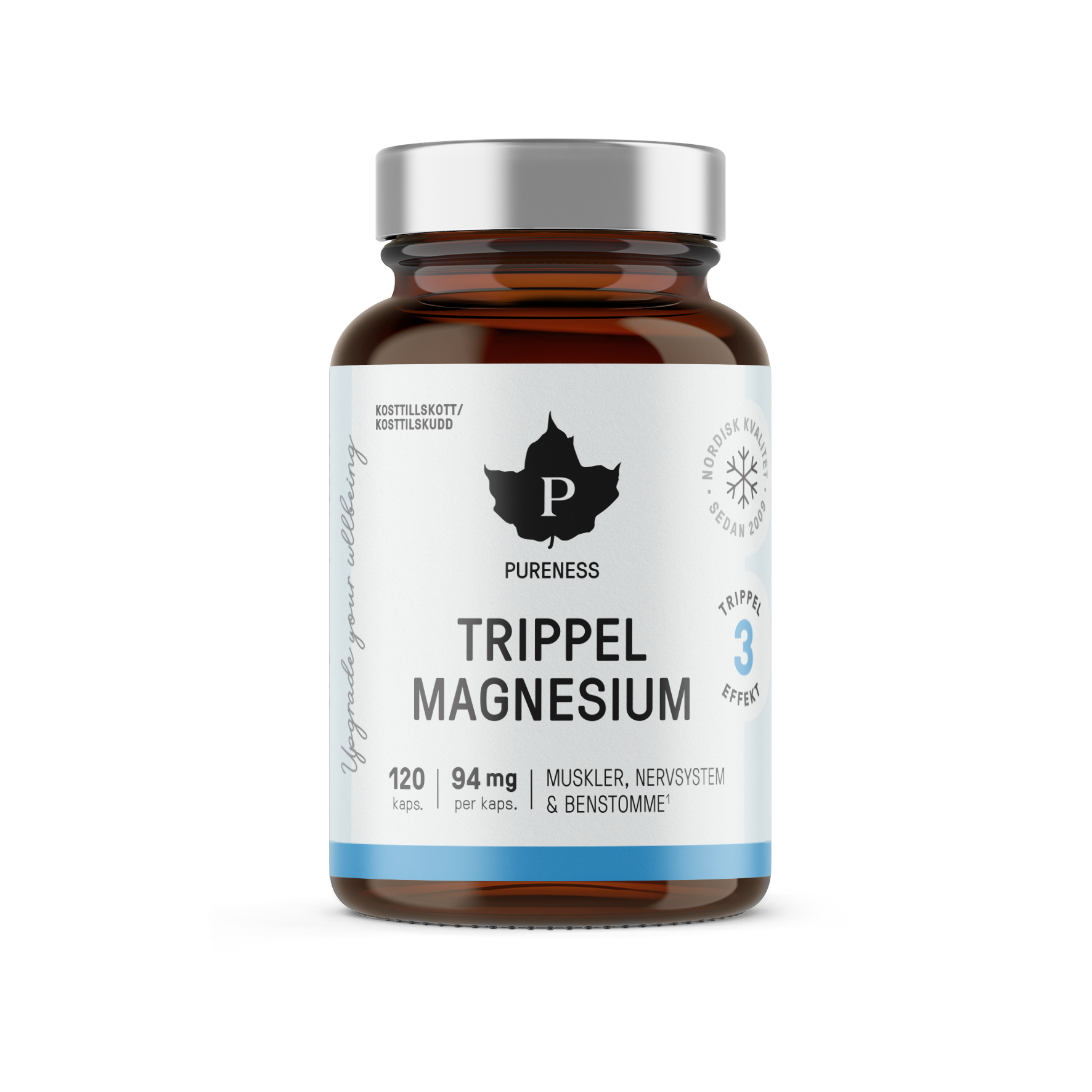 Trippel Magnesium 120 kapslar