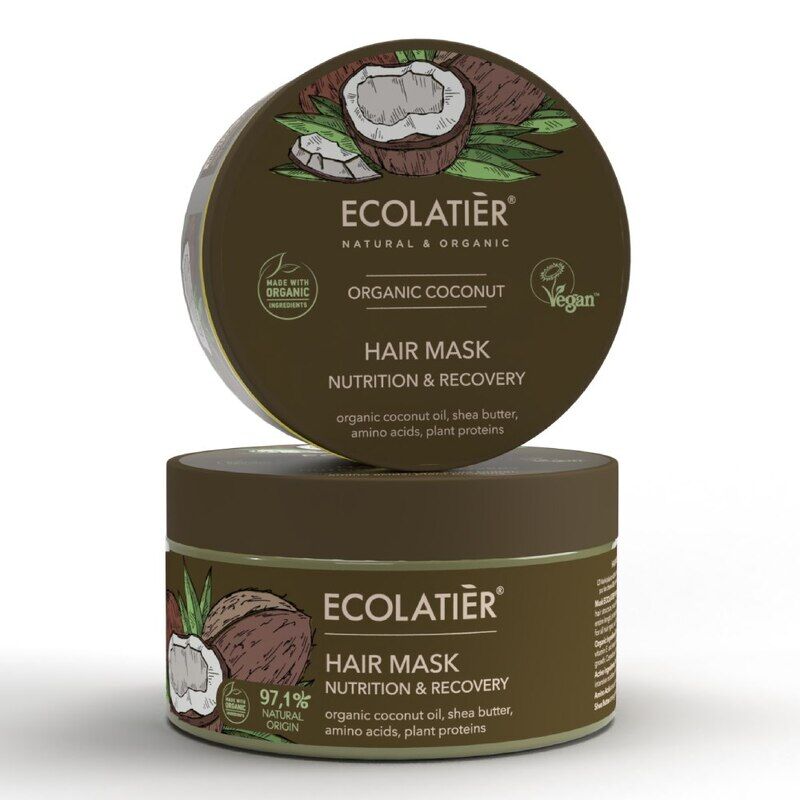 Nutrition & Recovery Hårmask med kokosolja 250ml