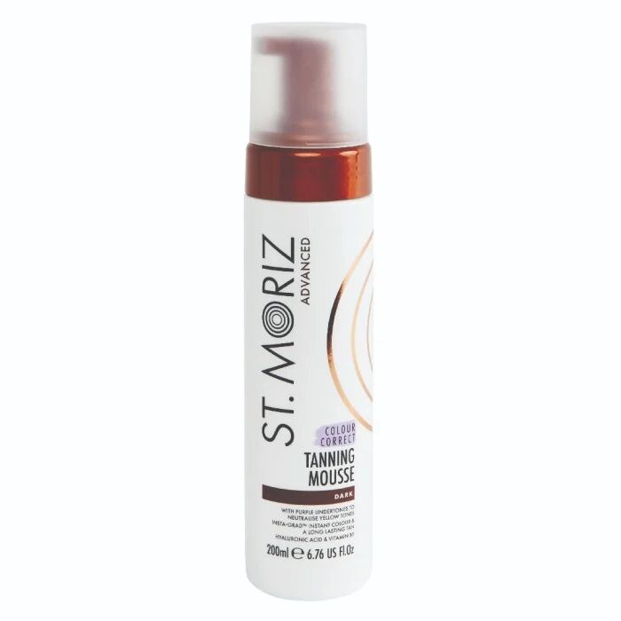 Advanced Colour Correcting Tanning Mousse Dark 200 ml