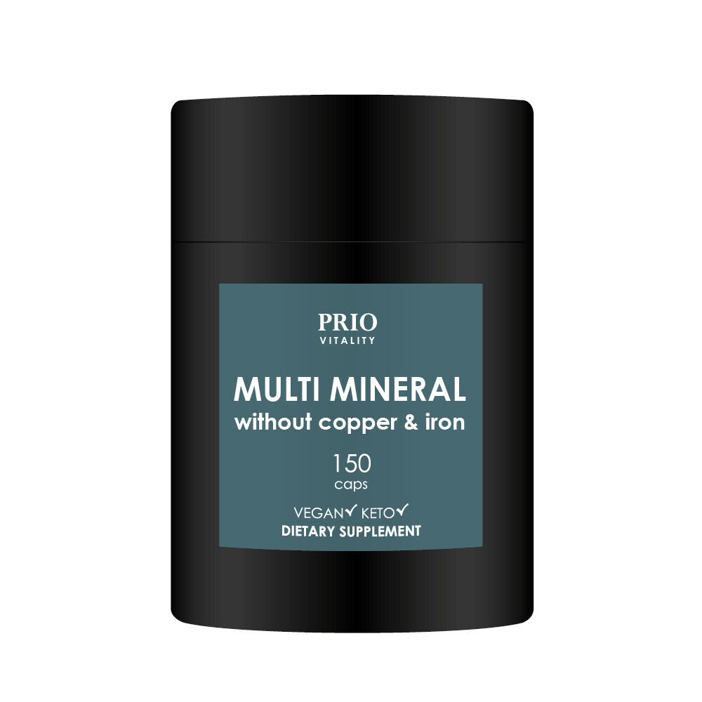 Multi Mineral utan Järn & Koppar 150 kap