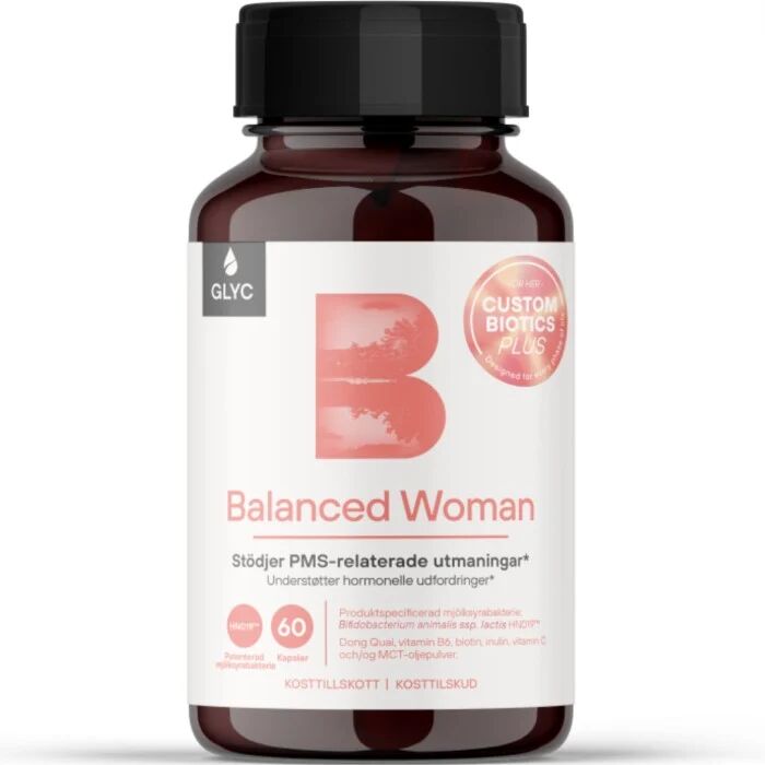 Custom Biotics Plus Balanced Woman 60 kapslar