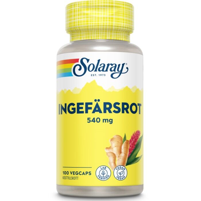 Ingefärsrot 100 kapslar