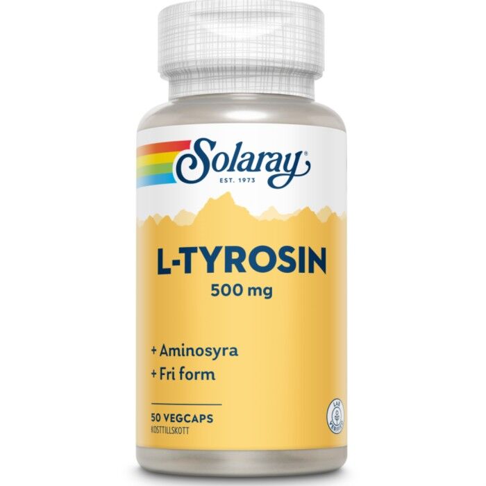 L-tyrosin 50 kapslar