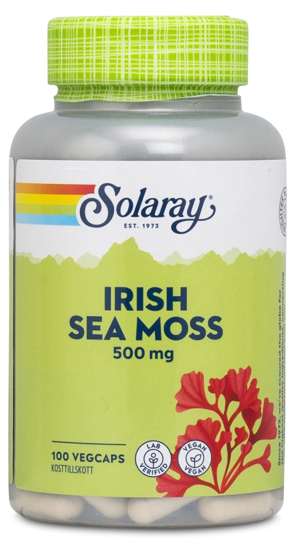 Irish Sea Moss 100 kapslar