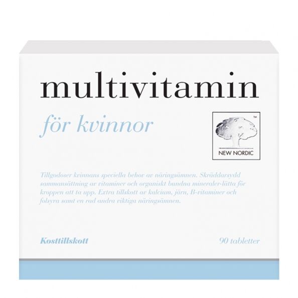 Multivitamin för kvinnor - New Nordic
