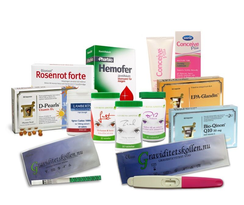 X-tra Large - Bli gravid-paket utan Ägglossningstest