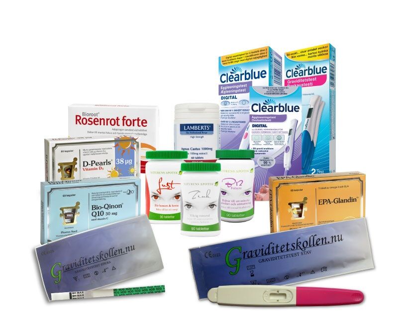 X-tra Large - Bli gravid-paket med Clearblue