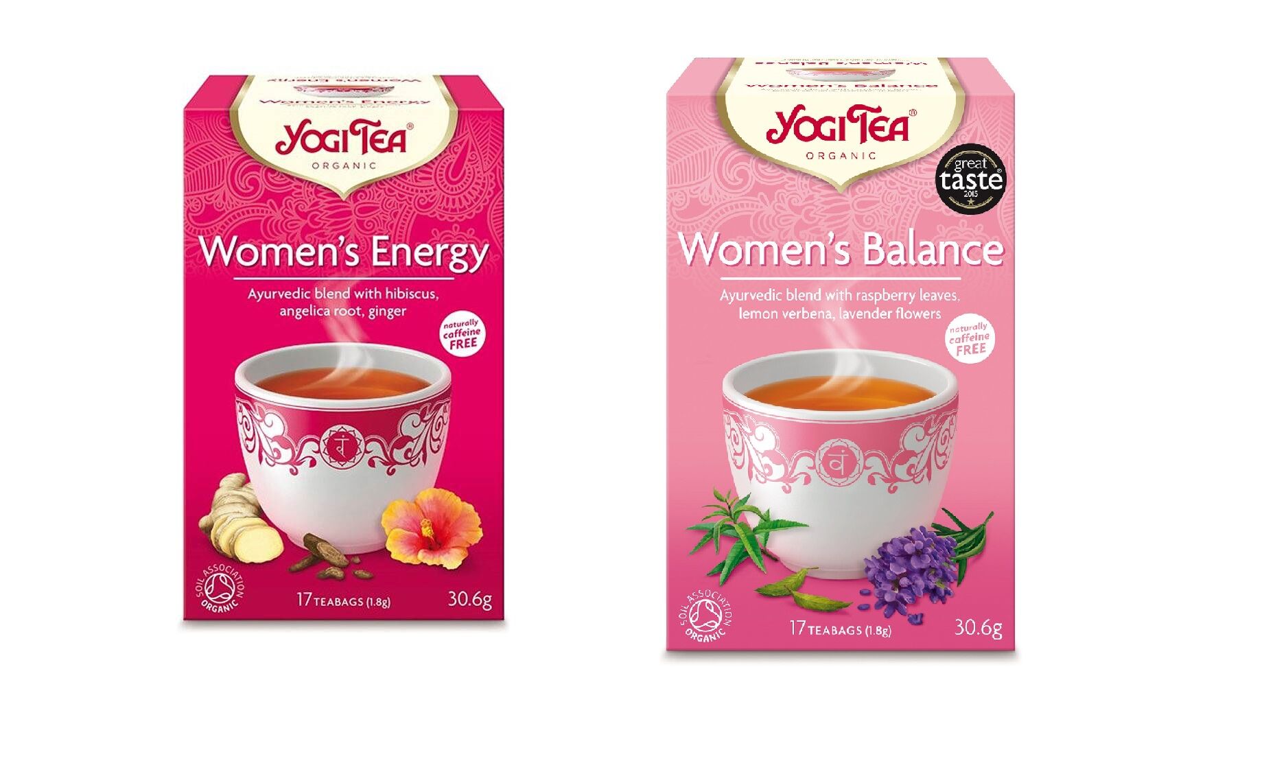 Lilla Tepaket för henne - Yogi women's tea - 3 x tepaket