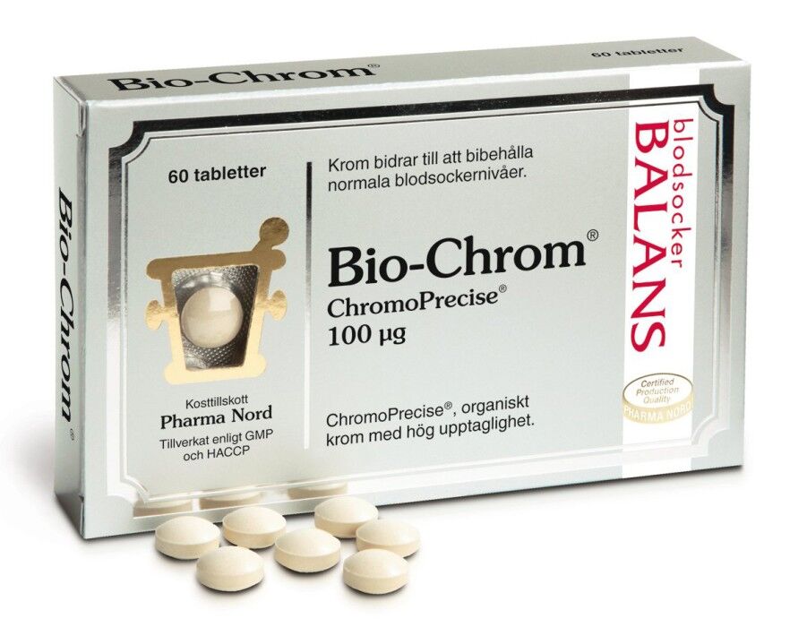 Bio-Chrom (Krom) - 60 Tabletter - Pharma Nord