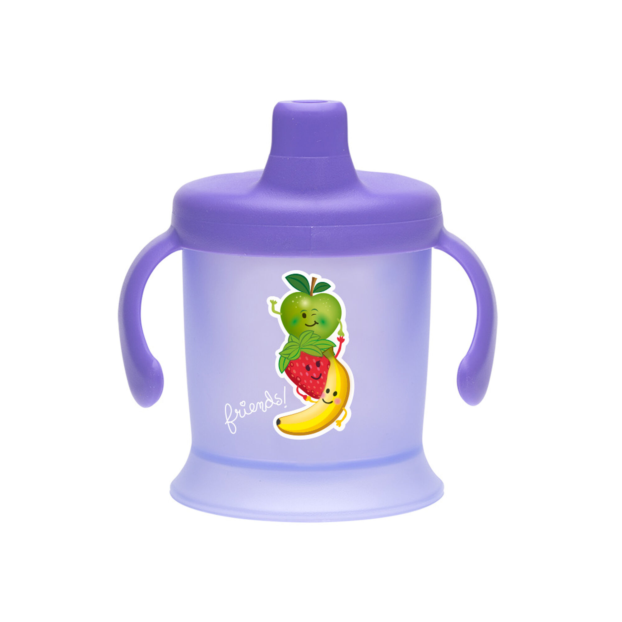 Spill proof cup 1-pack - Bambino Lila