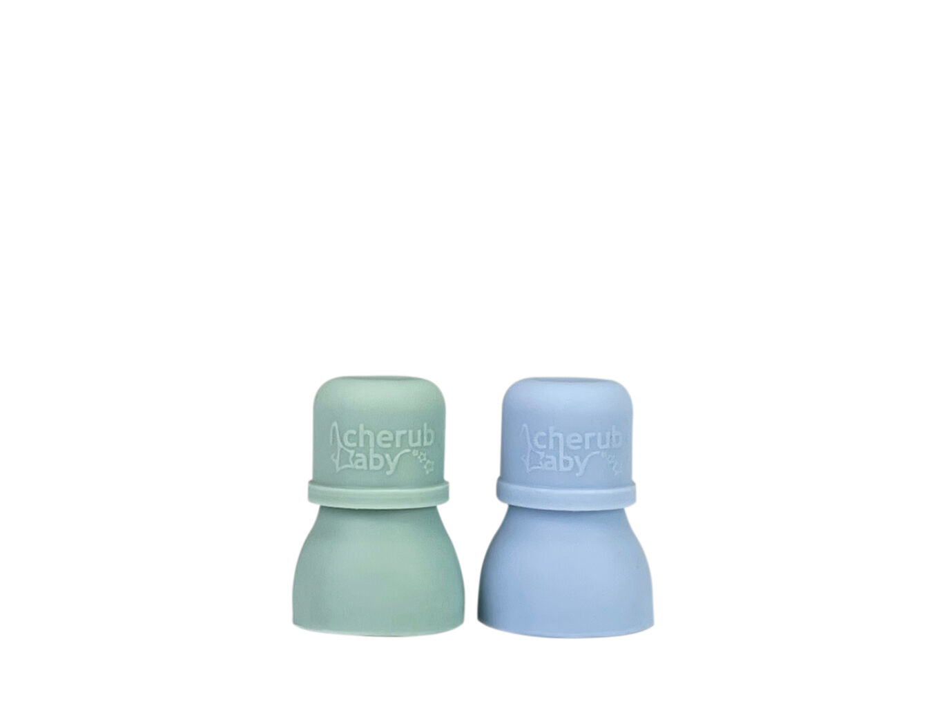 CherubBaby Silikonpip till Matpåsar Cerulean & Sage