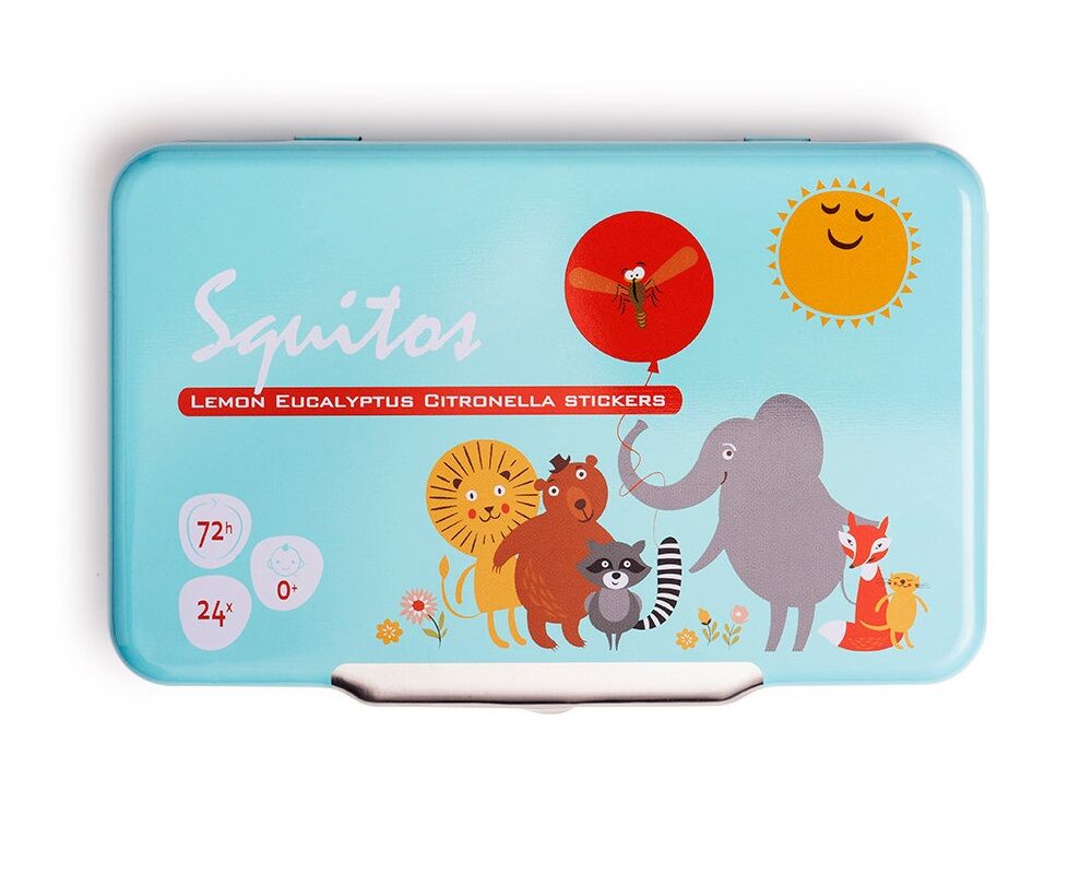 Squitos 24-pack - Eucalyptus- och citronellastickers