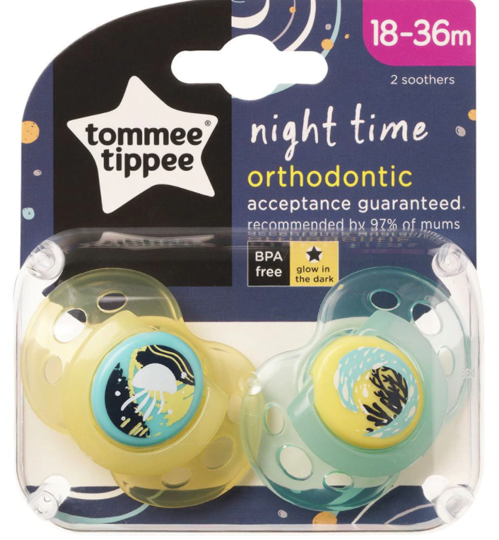Tommee Tippee CTN Sugnapp Night Time 2-pack - 18-36 mån