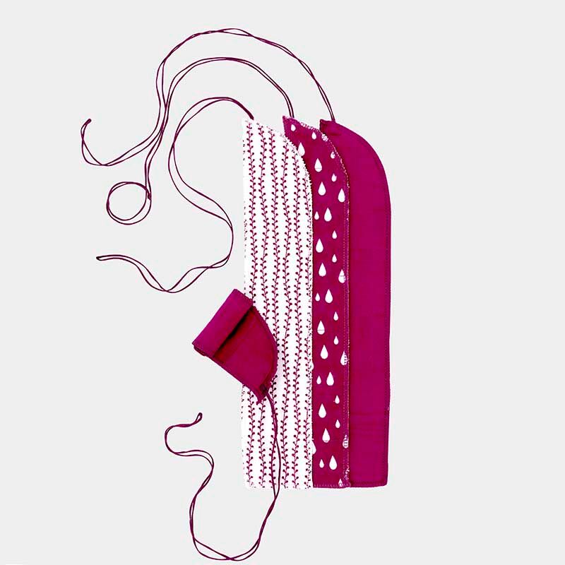 Tygtamponger Super 8-pack - ImseVimse Sangria