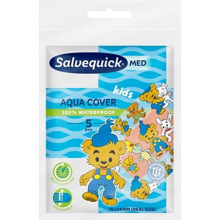 Salvequick Aqua Cover Kids 5 st