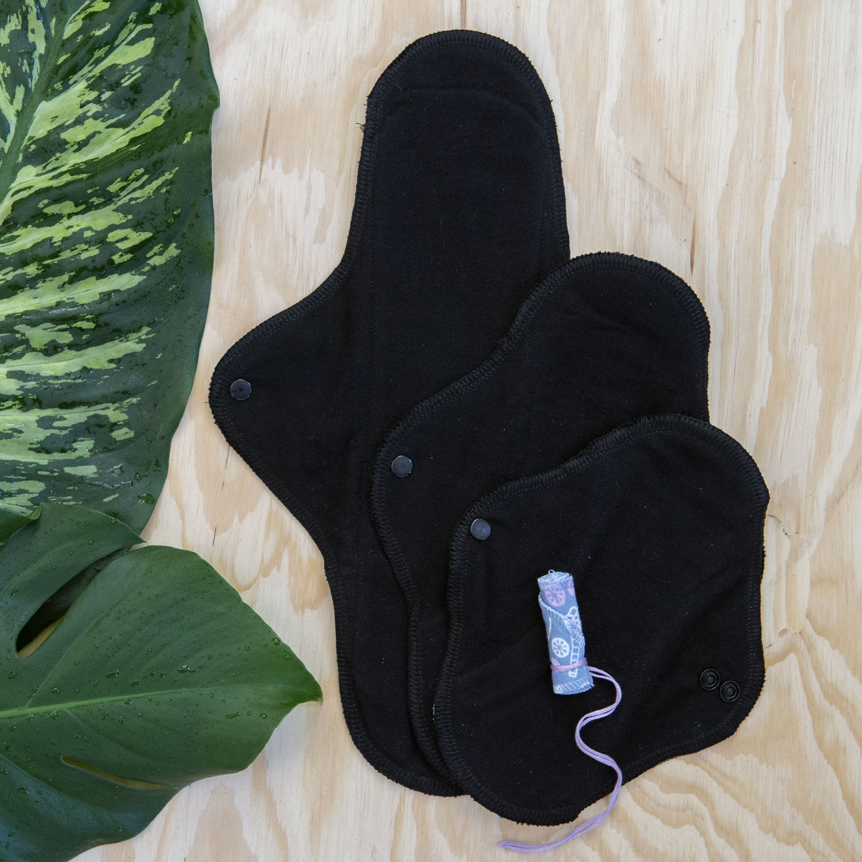 Prova-på-paket med Tygbindor och Tampong - Classic Svart