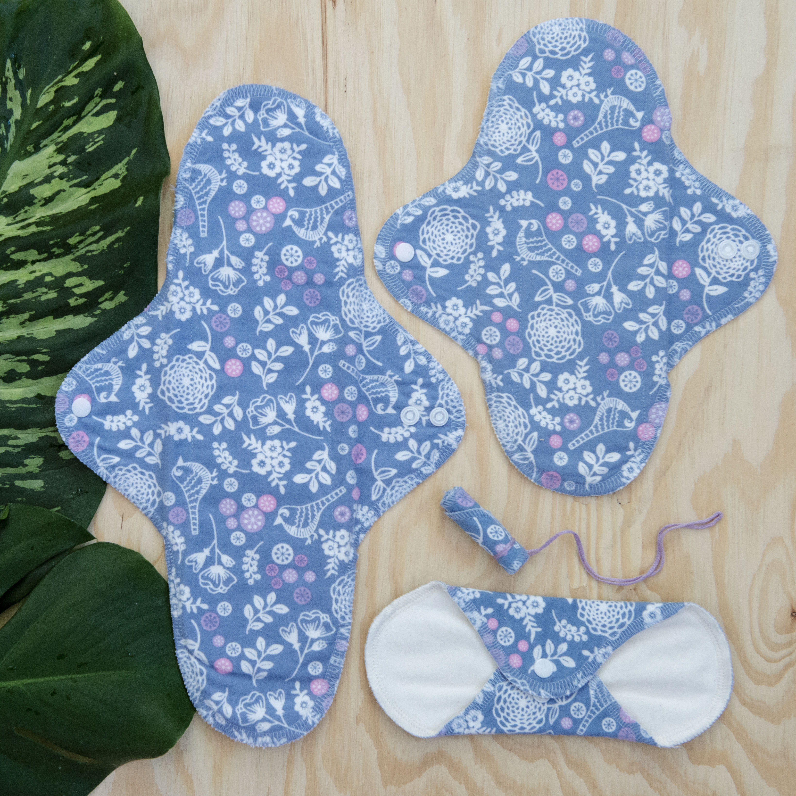 Prova-på-paket med Tygbindor och Tampong - Classic Garden