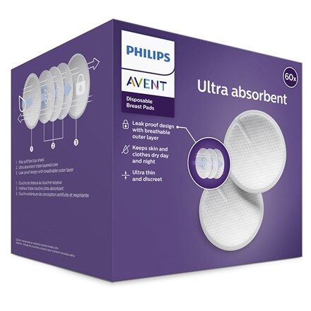 Philips Avent Amningskupor För Engångsbruk 60 st