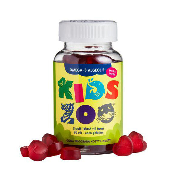 Omega-3 Algolja 60st tuggisar KidsZoo