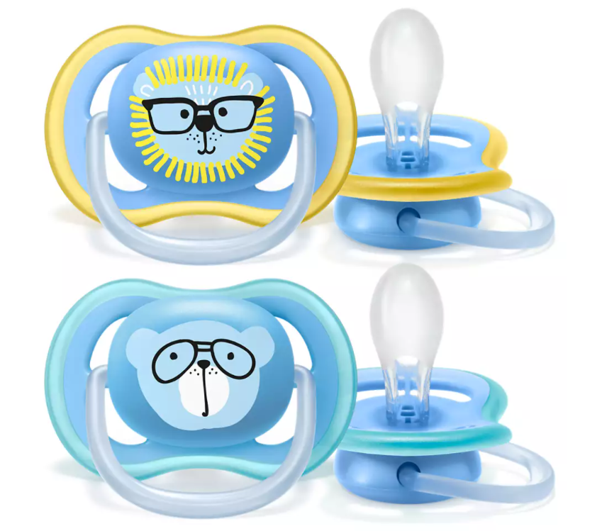 Philips Avent Ultra Air-Napp 18m+ Lejon/Björn