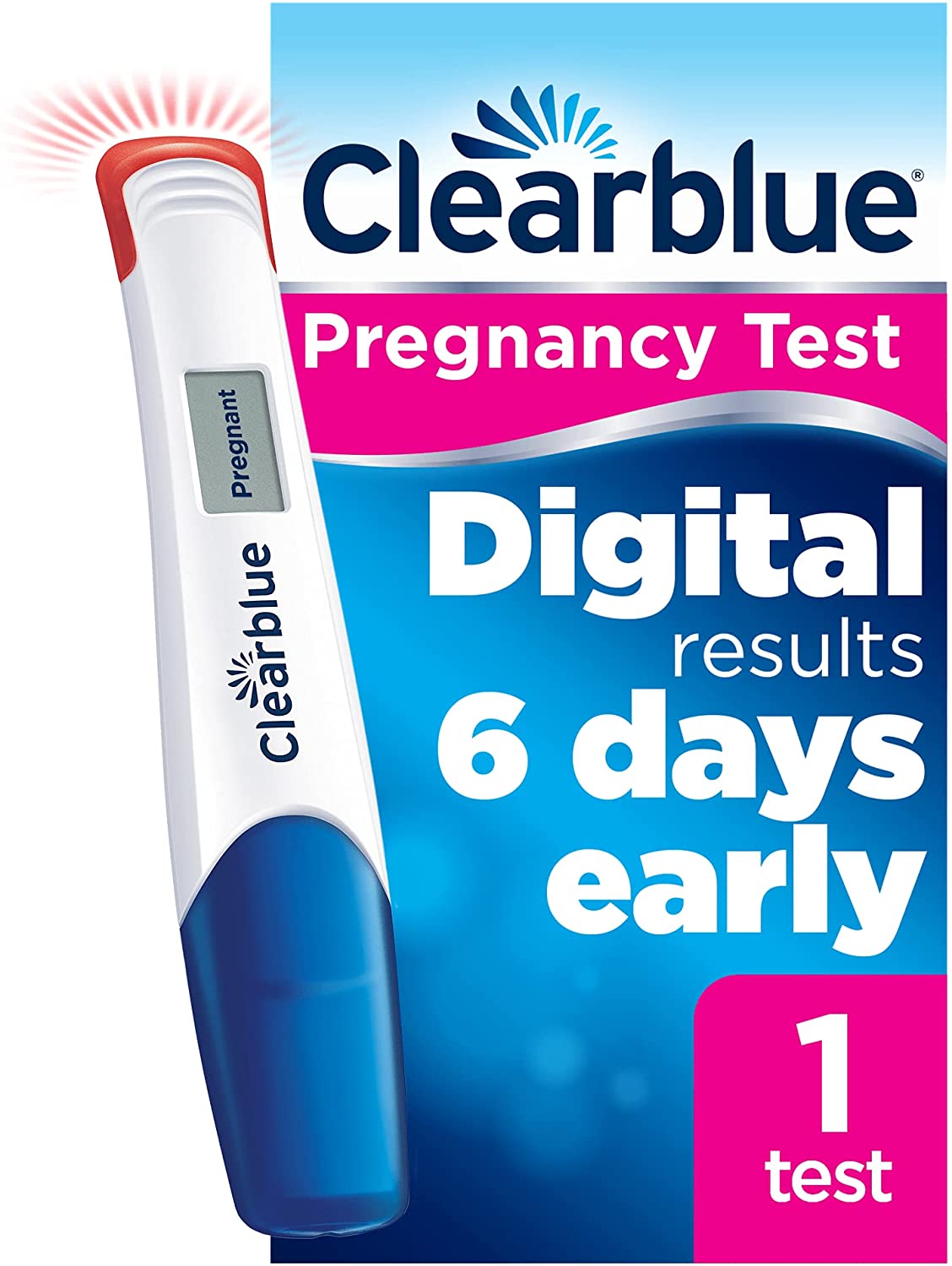 Clearblue Digital Ultra Early Graviditetstest 1-pack - Inget annat test är tidigare!