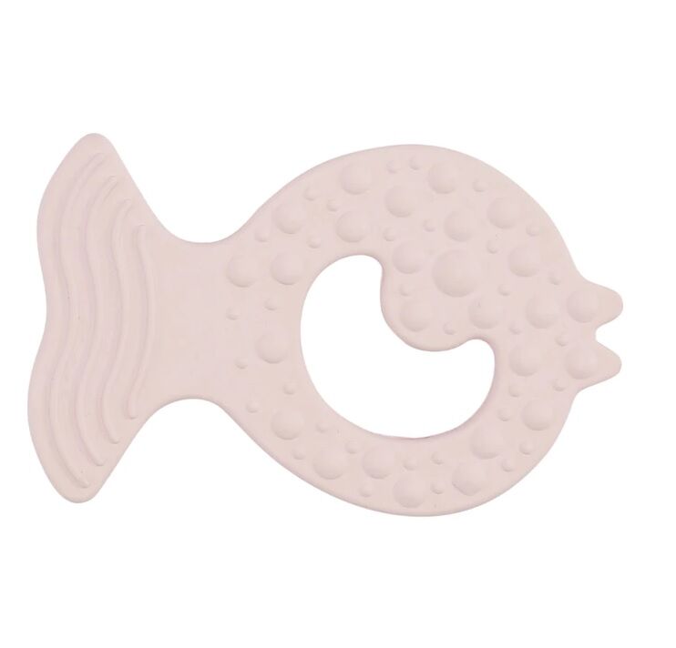 BumiBébé Fisk Bitleksak Rosé