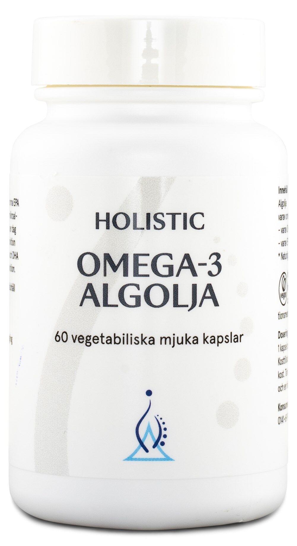 Omega-3 Algolja, 60 kapslar - Holistic