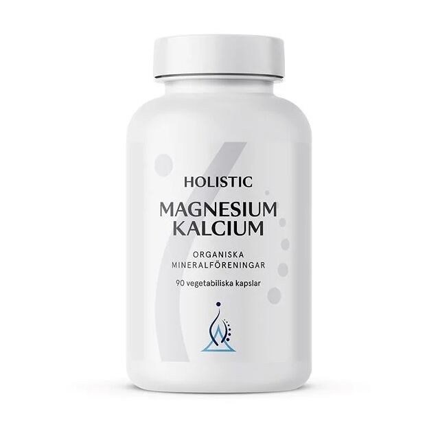 Magnesium/Kalcium, 90 kapslar - Holistic