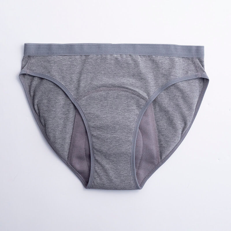 Menstrosa hög absorption - Bikini - Imse Grå XS