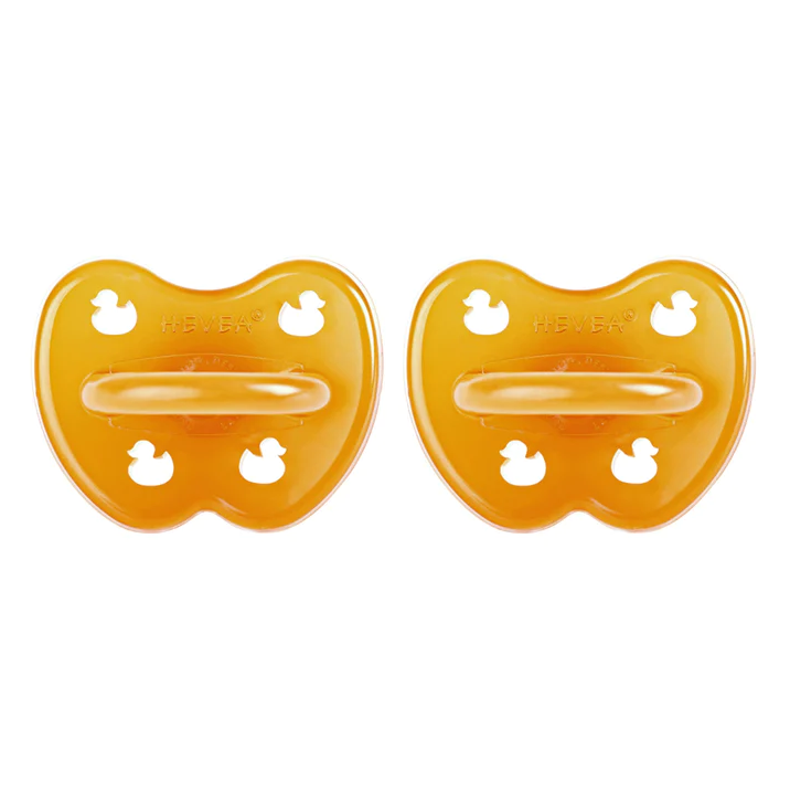 Naturgumminapp - Anka, Symmetrisk - 3-36 mån 2-pack - Hevea