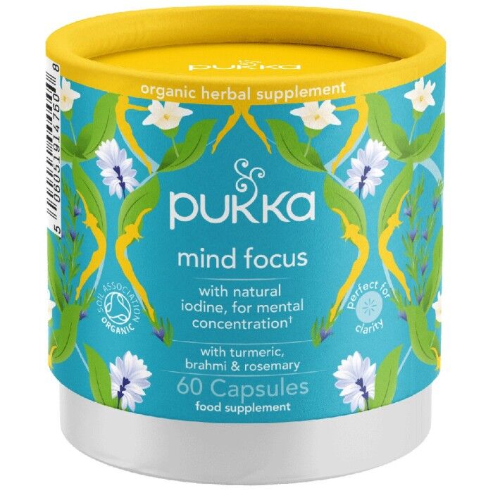 Pukka Mind Focus 60 kapslar