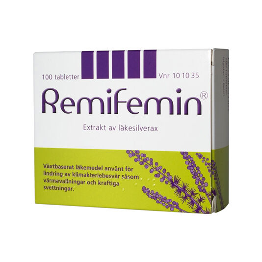 Remifemin Läkesilverax (Black Cohosh) - 100 tabletter