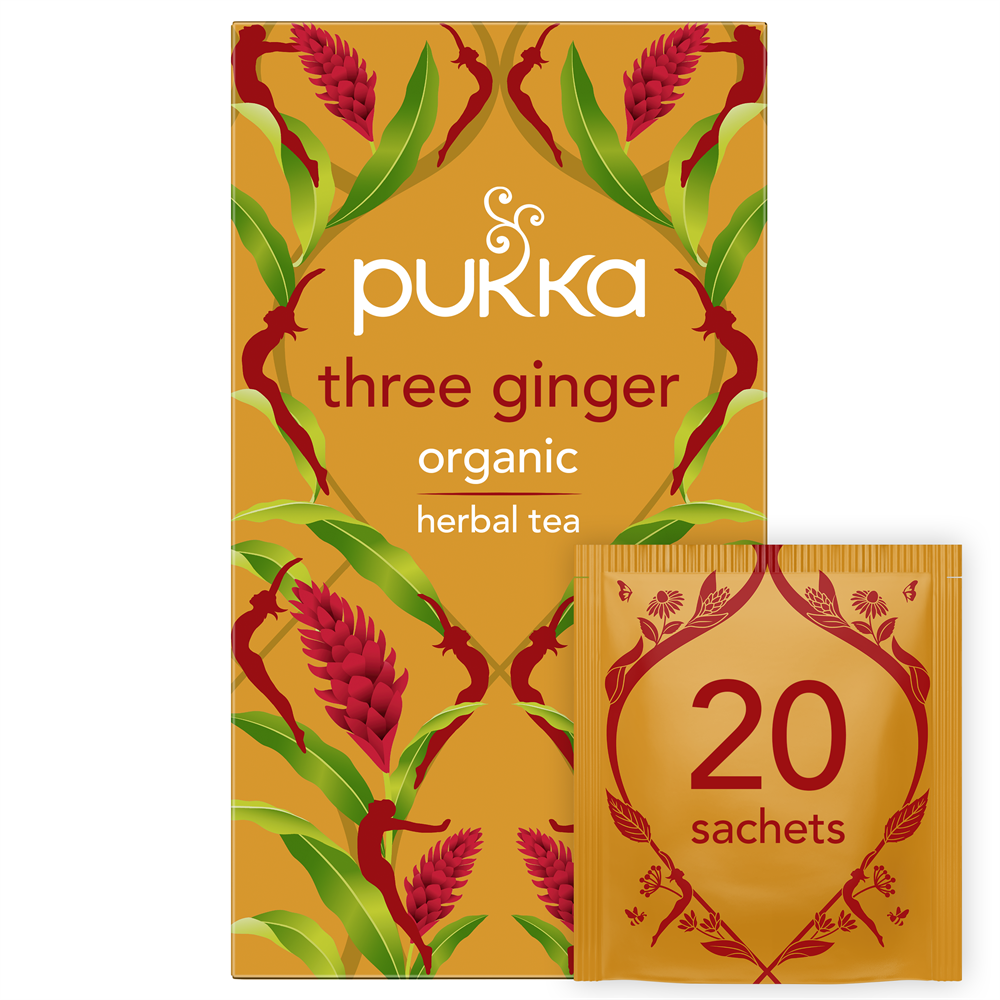 Te Three Ginger 20 st Pukka
