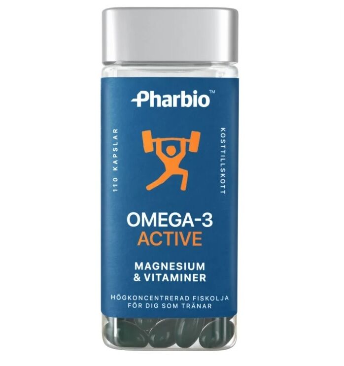 Pharbio Omega-3 Active 110 kapslar